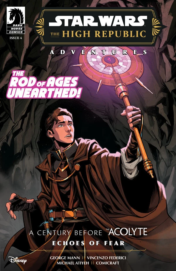 Обложка выпуска #4 The High Republic Adventures – Echoes of Fear 4, 29 янв 2025.