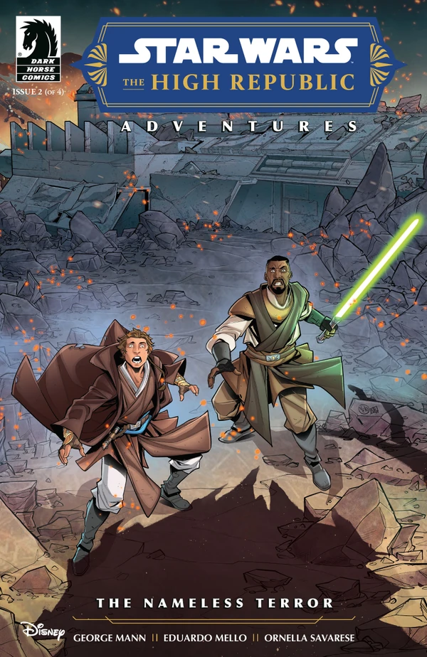 Обложка выпуска #2 The High Republic Adventures – The Nameless Terror 2, 19 апр 2023.