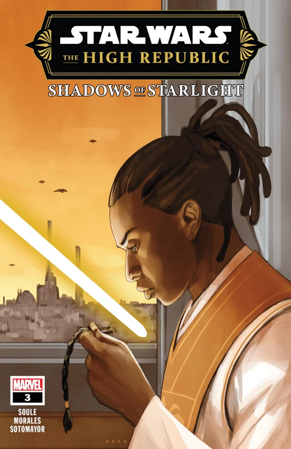 Обложка выпуска #3 The High Republic – Shadows of Starlight 3, 13 дек 2023.