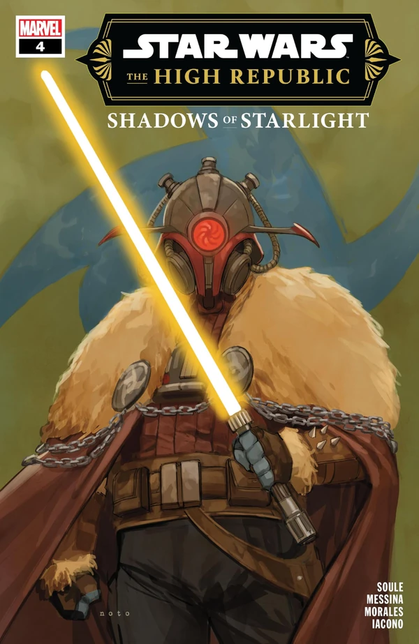 Обложка выпуска #4 The High Republic – Shadows of Starlight 4, 3 янв 2024.