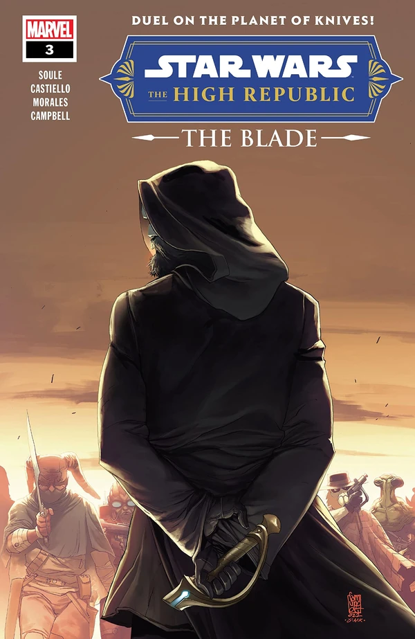 Обложка выпуска #3 The High Republic — The Blade 3, 1 мар 2023.