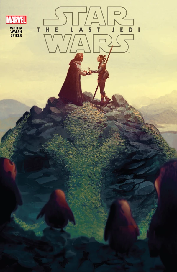 Обложка выпуска #1 The Last Jedi Adaptation 1, 9 май 2018.