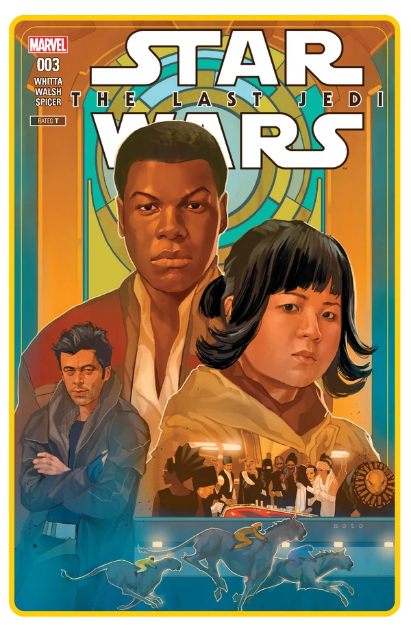 Обложка выпуска #3 The Last Jedi Adaptation 3, 6 июн 2018.