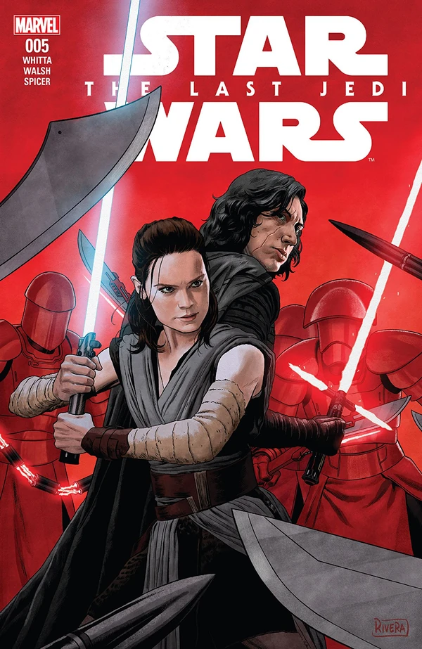 Обложка выпуска #5 The Last Jedi Adaptation 5, 1 авг 2018.