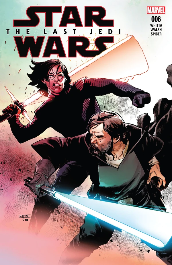Обложка выпуска #6 The Last Jedi Adaptation 6, 12 сен 2018.