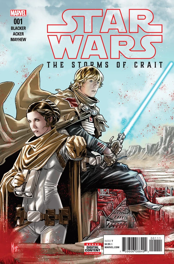 Обложка комикса The Last Jedi – The Storms of Crait 1.