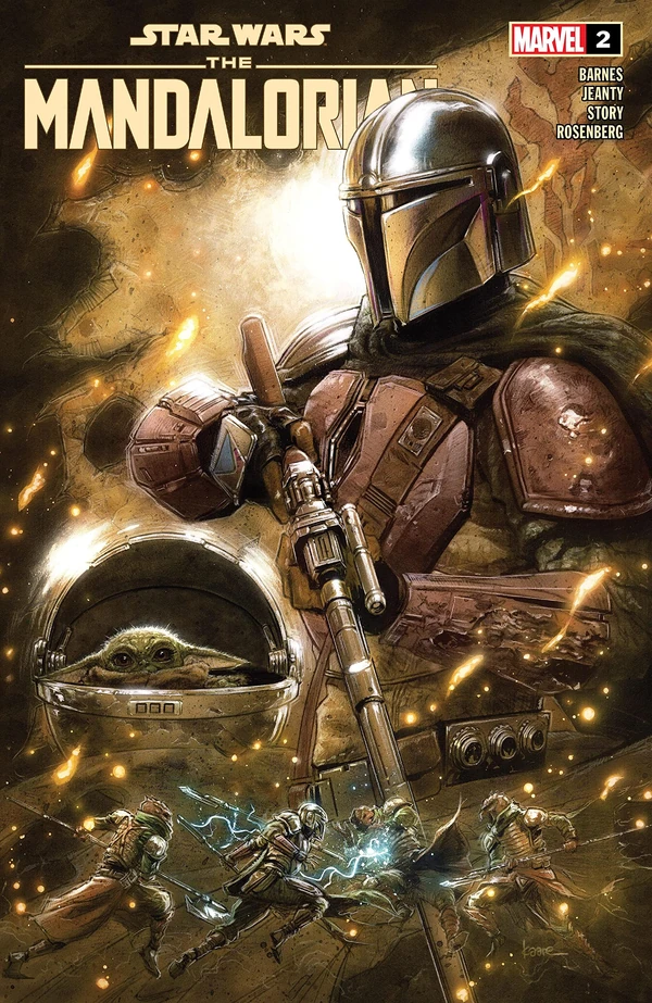 Обложка выпуска #2 The Mandalorian 2, 17 авг 2022.
