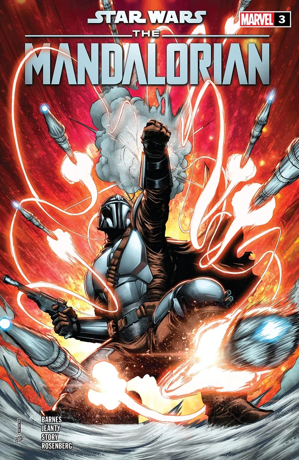 Обложка выпуска #3 The Mandalorian 3, 21 сен 2022.
