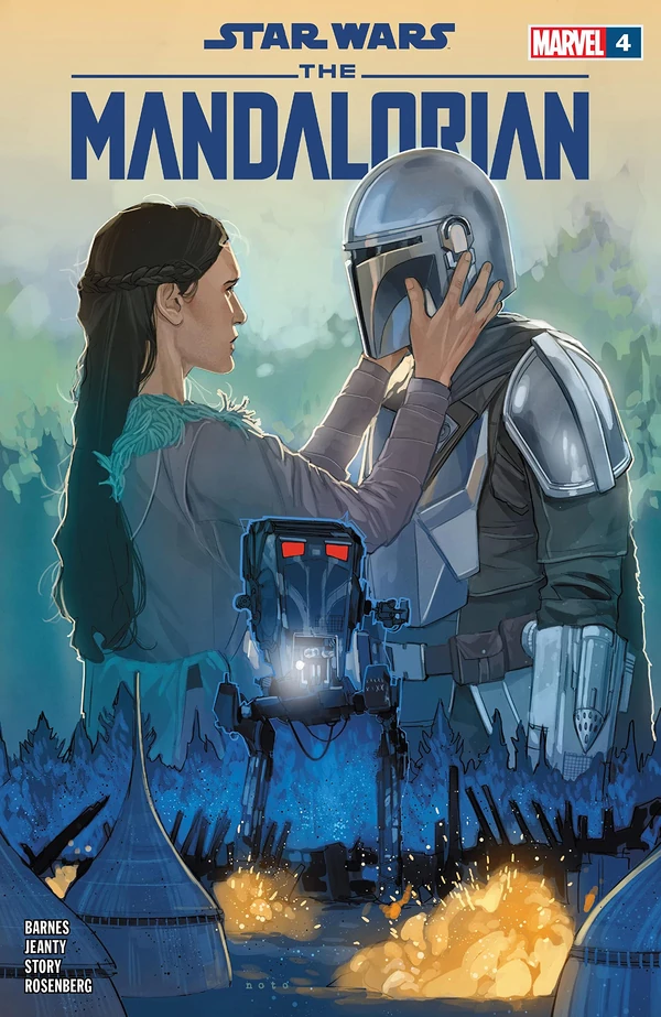 Обложка выпуска #4 The Mandalorian 4, 5 окт 2022.