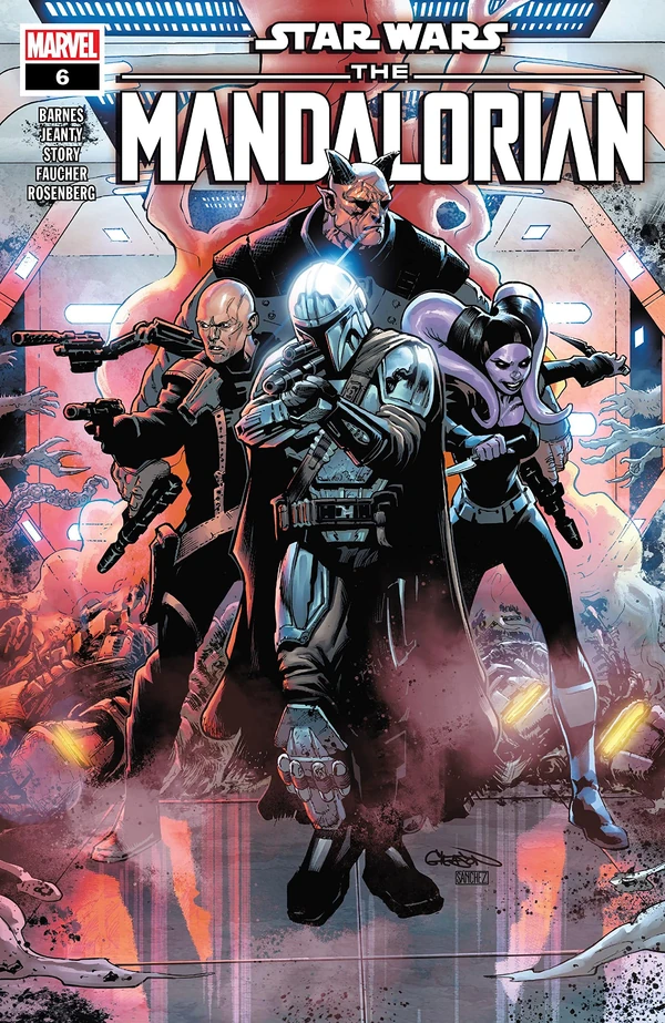 Обложка выпуска #6 The Mandalorian 6, 14 дек 2022.