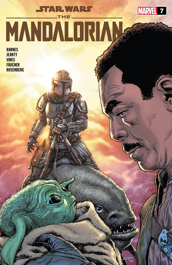 Обложка выпуска #7 The Mandalorian 7, 11 янв 2023.