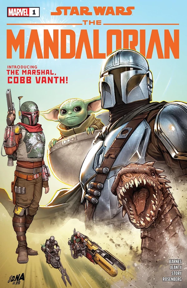 Обложка выпуска #1 The Mandalorian Season 2 1, 21 июн 2023.