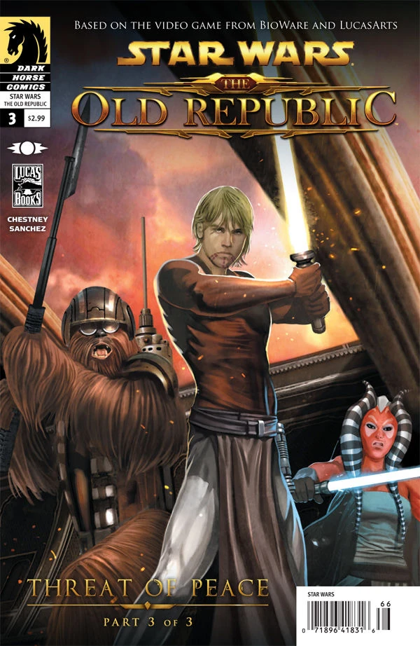 Обложка выпуска #3 The Old Republic 3, 1 сен 2010.