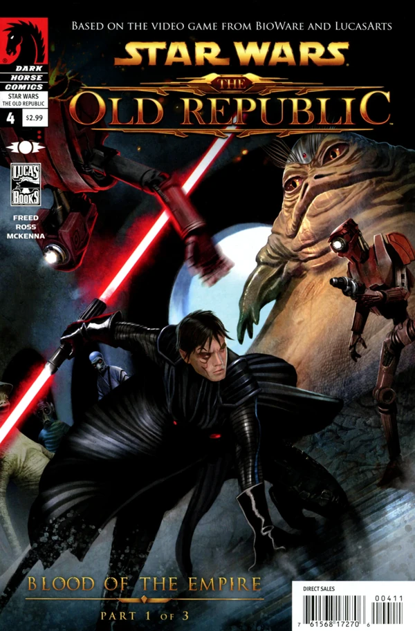 Обложка выпуска #4 The Old Republic 4, 6 окт 2010.
