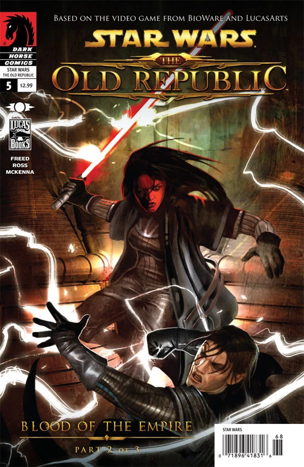 Обложка выпуска #5 The Old Republic 5, 3 ноя 2010.