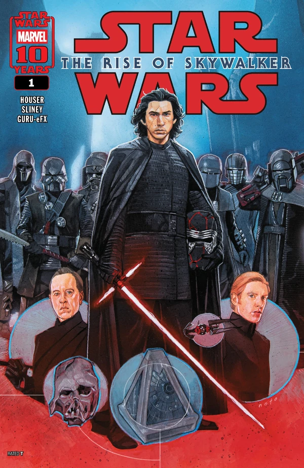 Обложка выпуска #1 The Rise of Skywalker Adaptation 1, 26 фев 2025.