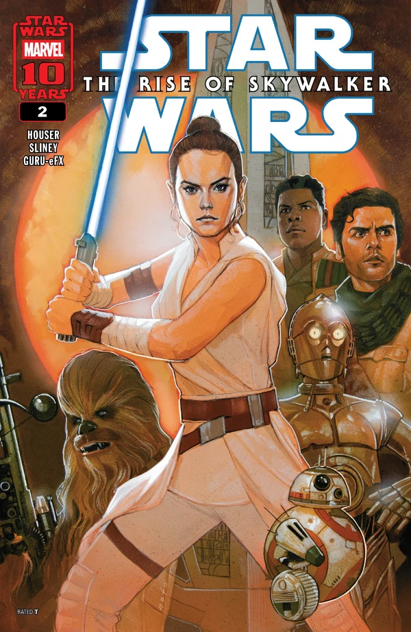 Обложка выпуска #2 The Rise of Skywalker Adaptation 2, 26 мар 2025.