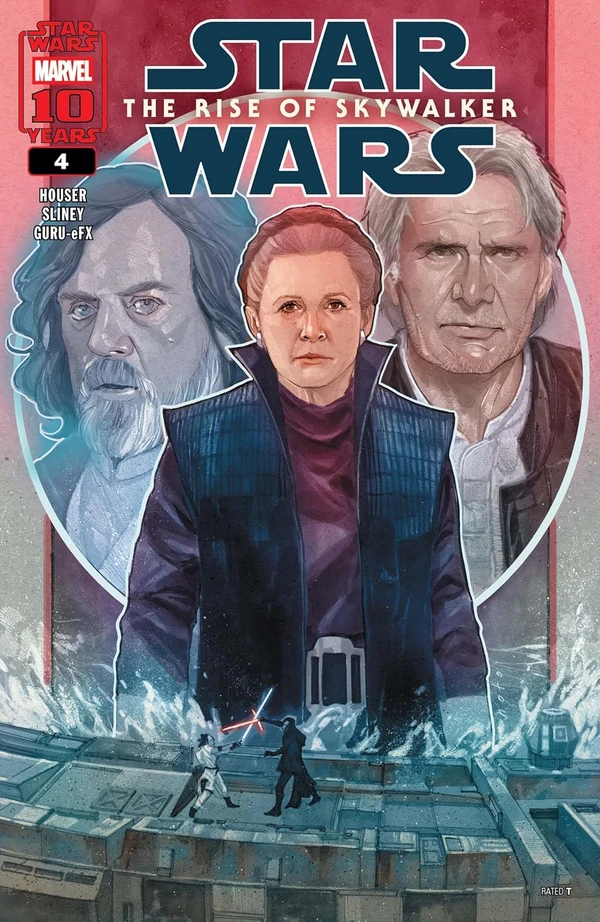 Обложка выпуска #4 The Rise of Skywalker Adaptation 4, 28 май 2025.