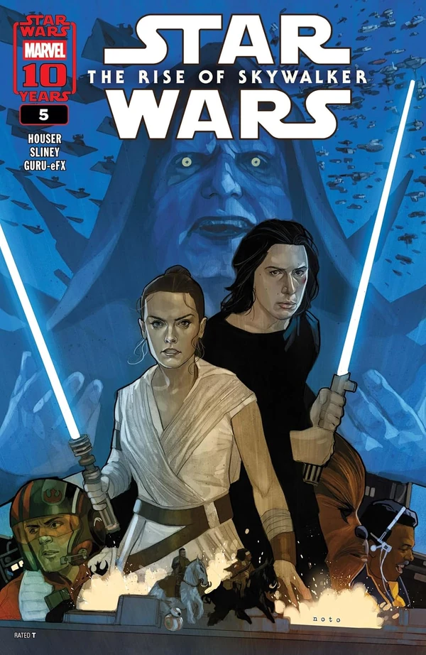 Обложка выпуска #5 The Rise of Skywalker Adaptation 5, 11 июн 2025.