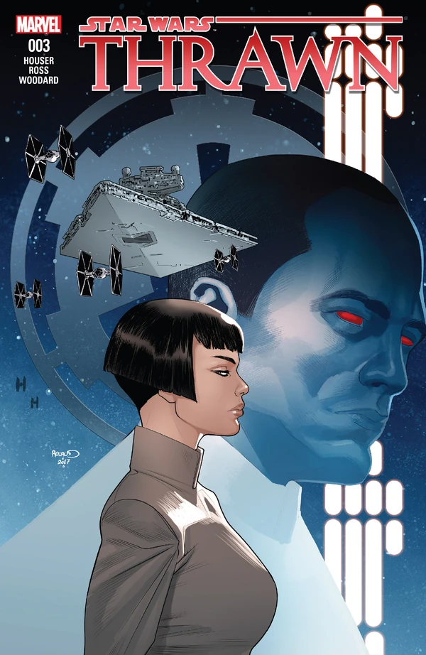 Обложка выпуска #3 Thrawn 3, 11 апр 2018.