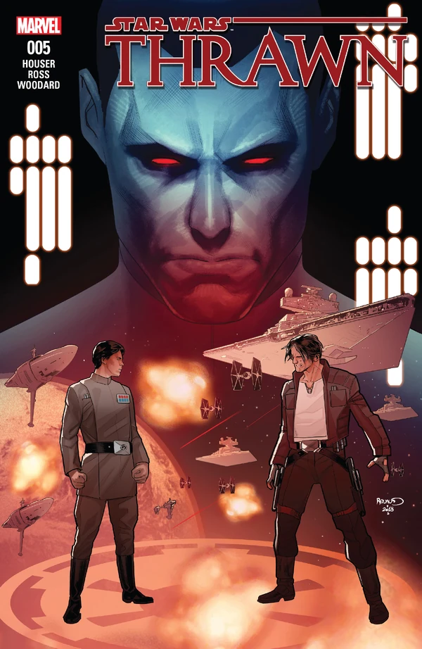 Обложка выпуска #5 Thrawn 5, 13 июн 2018.