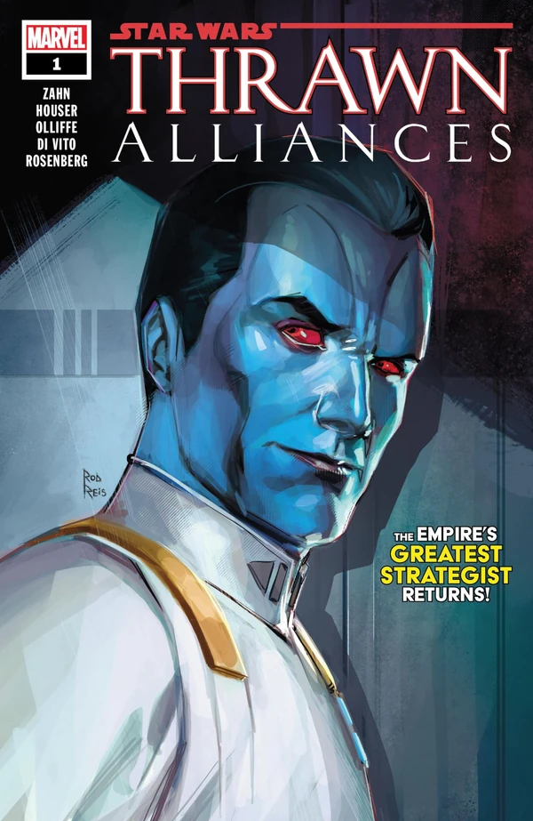 Обложка выпуска #1 Thrawn: Alliances 1, 24 янв 2024.