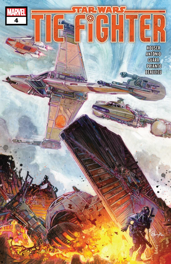 Обложка выпуска #4 TIE Fighter 4, 17 июл 2019.