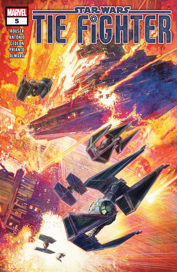 Обложка выпуска #5 TIE Fighter 5, 21 авг 2019.