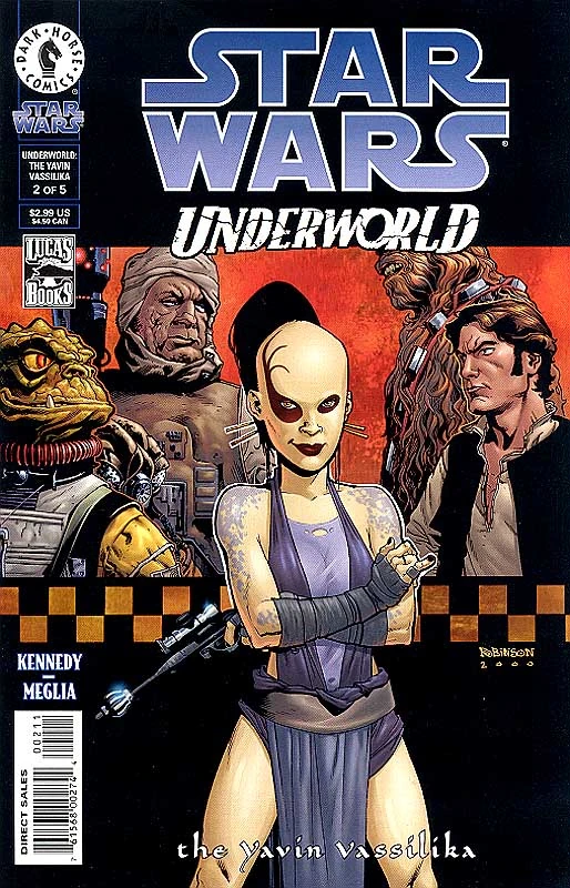 Обложка выпуска #2 Underworld: The Yavin Vassilika 2, 10 янв 2001.
