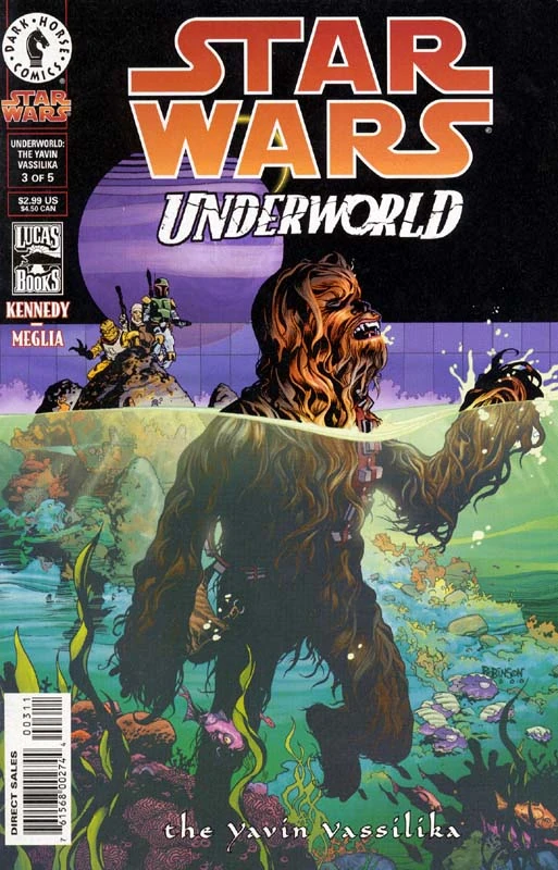 Обложка выпуска #3 Underworld: The Yavin Vassilika 3, 14 мар 2001.