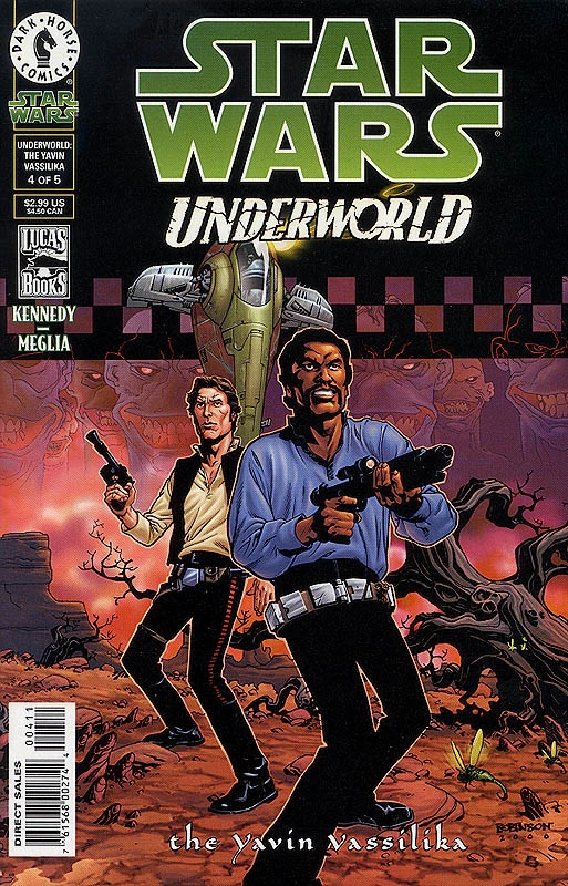 Обложка выпуска #4 Underworld: The Yavin Vassilika 4, 25 апр 2001.