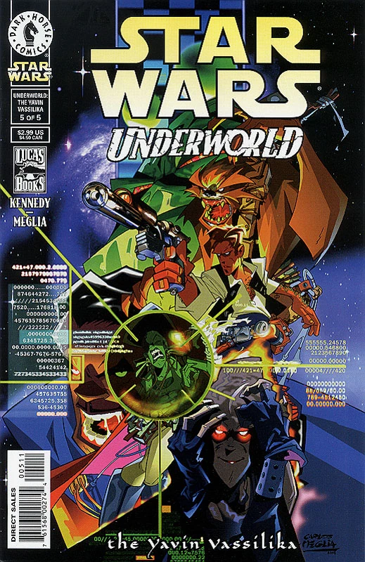 Обложка выпуска #5 Underworld: The Yavin Vassilika 5, 20 июн 2001.
