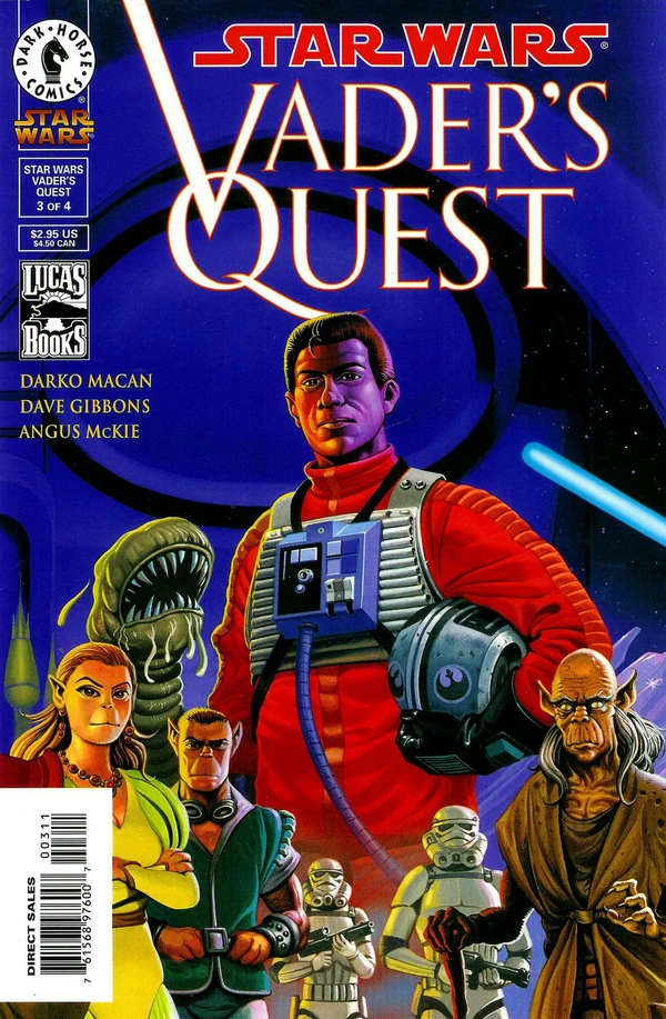 Обложка выпуска #3 Vader's Quest 3, 21 апр 1999.