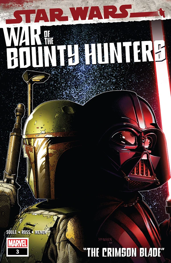 Обложка выпуска #3 War of the Bounty Hunters 3, 18 авг 2021.