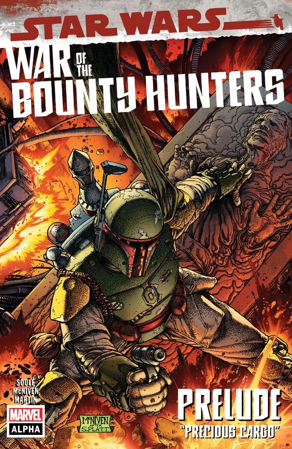 Обложка комикса War of the Bounty Hunters (Star Wars: War of the Bounty Hunters).