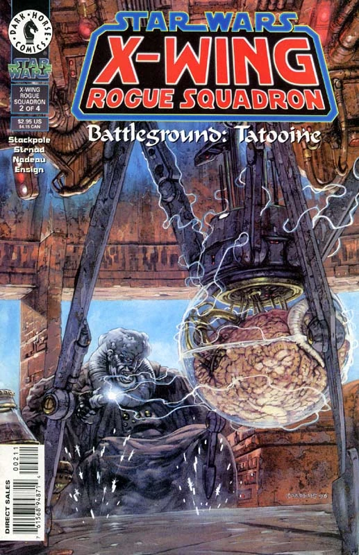 Обложка выпуска #10 X-Wing Rogue Squadron 10, 2 июл 1996.