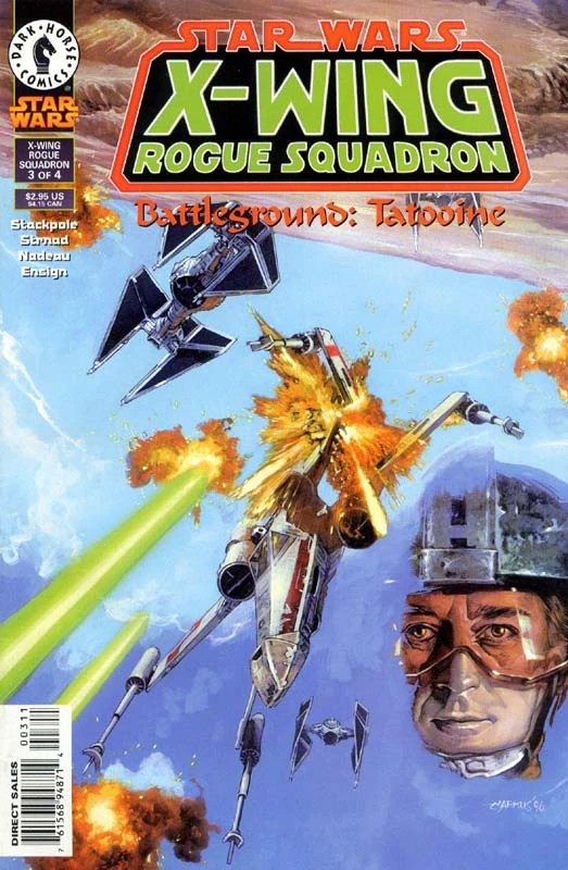 Обложка выпуска #11 X-Wing Rogue Squadron 11, 14 авг 1996.