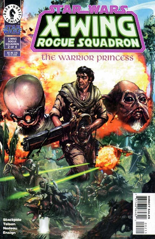 Обложка выпуска #14 X-Wing Rogue Squadron 14, 26 дек 1996.