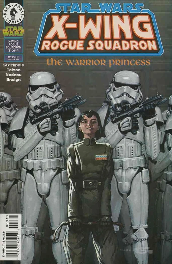 Обложка выпуска #15 X-Wing Rogue Squadron 15, 29 янв 1997.