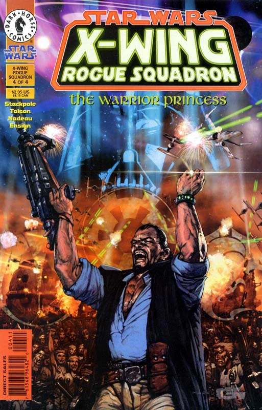 Обложка выпуска #16 X-Wing Rogue Squadron 16, 26 фев 1997.