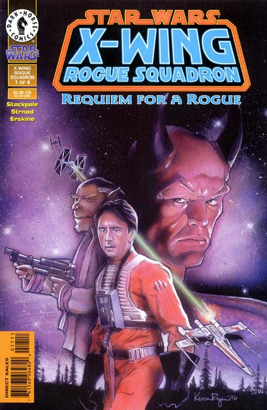 Обложка выпуска #17 X-Wing Rogue Squadron 17, 2 апр 1997.