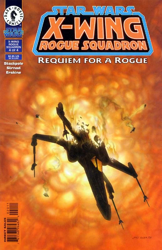 Обложка выпуска #20 X-Wing Rogue Squadron 20, 2 июл 1997.