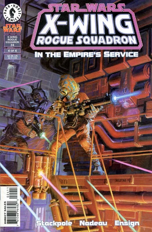 Обложка выпуска #24 X-Wing Rogue Squadron 24, 5 ноя 1997.