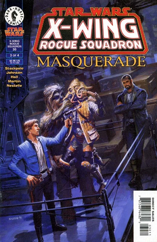 Обложка выпуска #30 X-Wing Rogue Squadron 30, 6 май 1998.