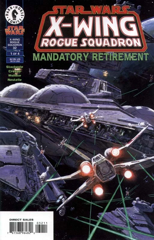 Обложка выпуска #32 X-Wing Rogue Squadron 32, 15 июл 1998.