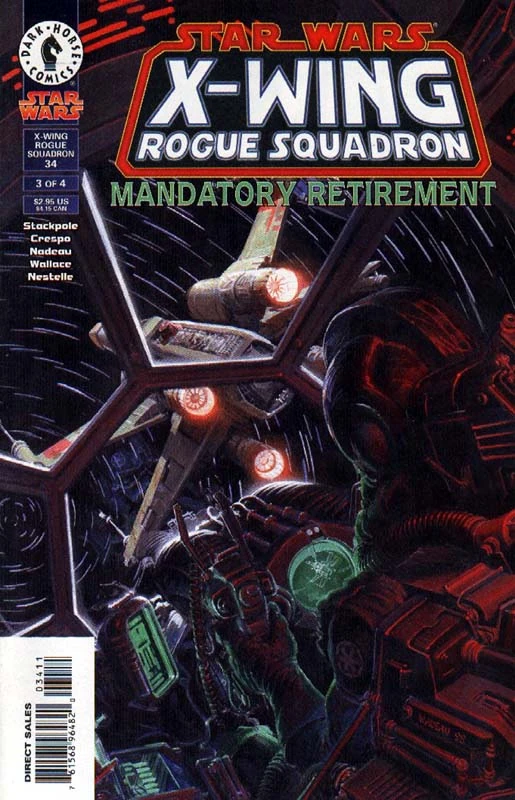Обложка выпуска #34 X-Wing Rogue Squadron 34, 16 сен 1998.