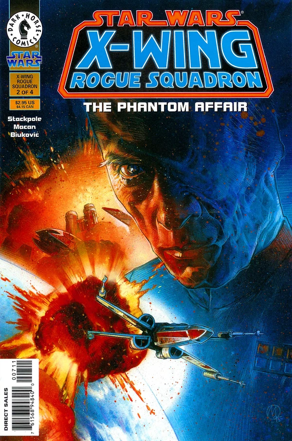 Обложка выпуска #6 X-Wing Rogue Squadron 6, 12 мар 1996.