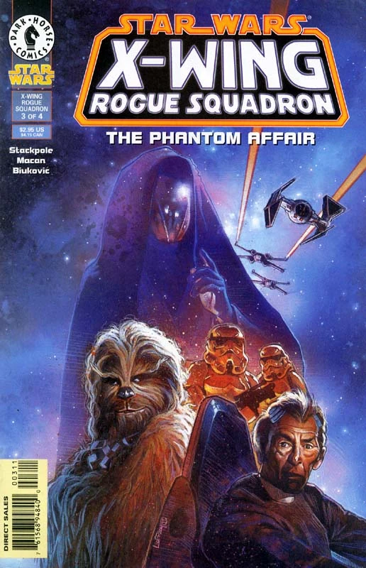 Обложка выпуска #7 X-Wing Rogue Squadron 7, 16 апр 1996.