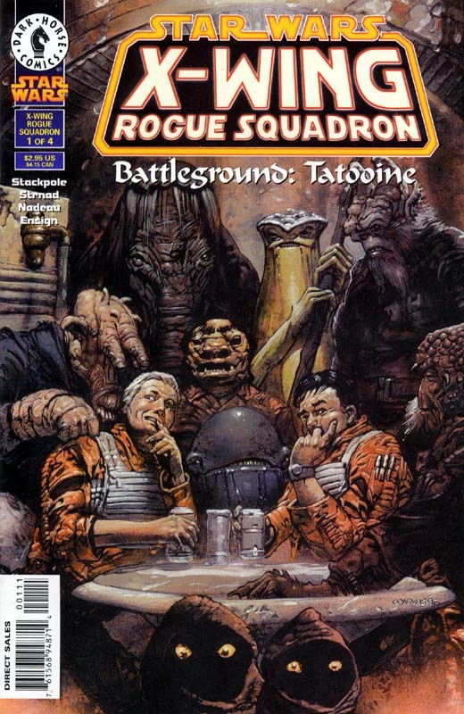 Обложка выпуска #9 X-Wing Rogue Squadron 9, 25 июн 1996.