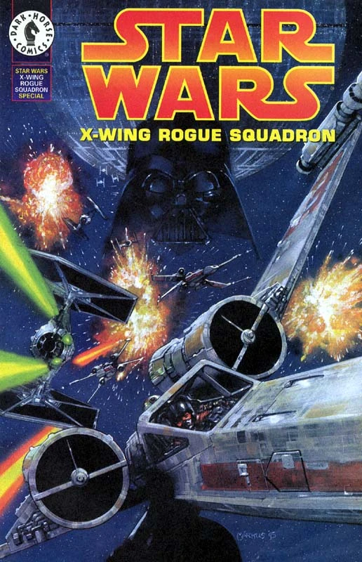 Обложка выпуска «X-Wing Rogue Squadron Special», 1 авг 1995.